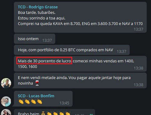 Print depoimento Rodrigo